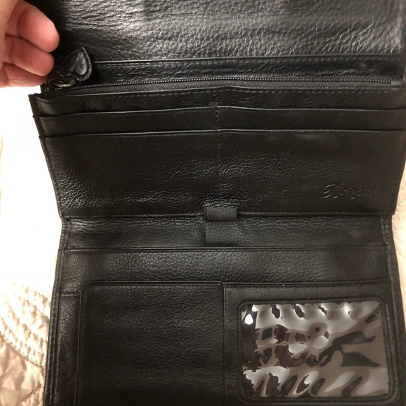Brighton Leather Wallet Organizer Crossbody - Picture 5 of 8